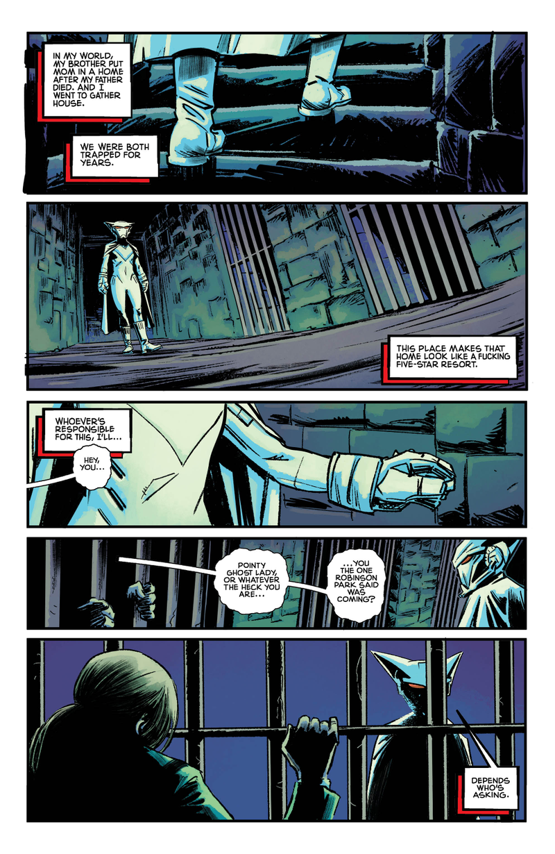 Illustration for article titled Mother Panic infiltrates Arkham Asylum in this exclusive preview